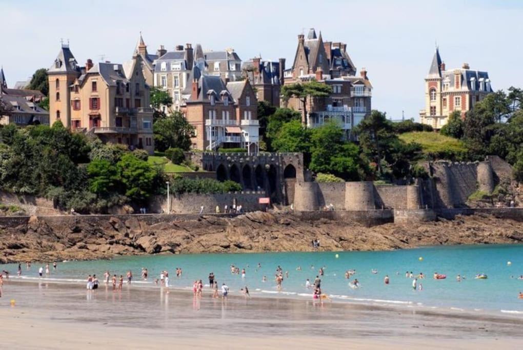 Sunshine - Appartement 2Pers - Terrasse Vue Mer - Dinard Exterior foto