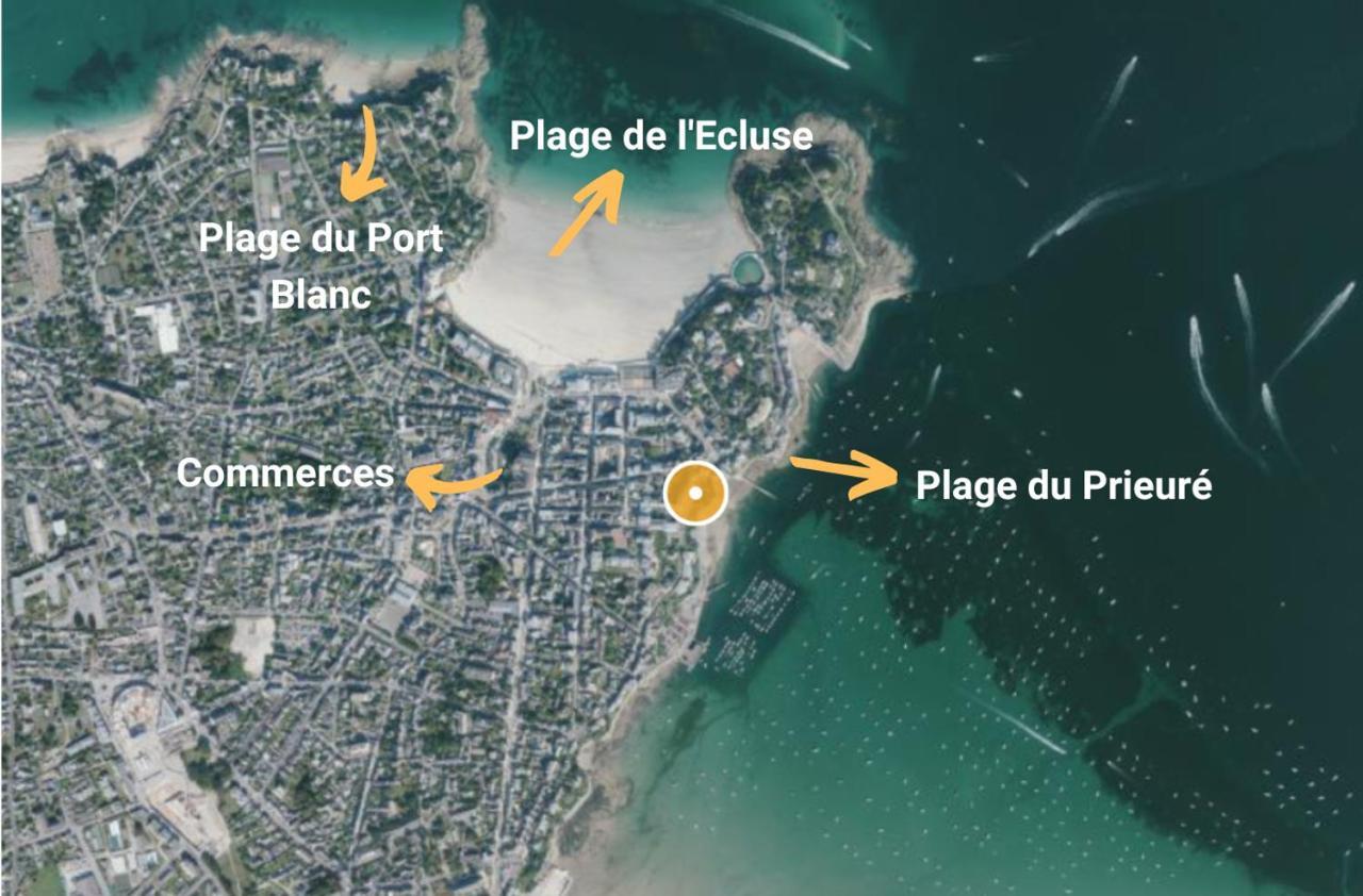 Sunshine - Appartement 2Pers - Terrasse Vue Mer - Dinard Exterior foto