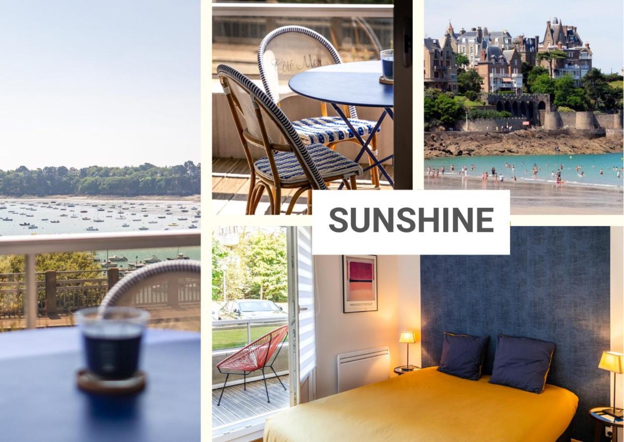 Sunshine - Appartement 2Pers - Terrasse Vue Mer - Dinard Exterior foto